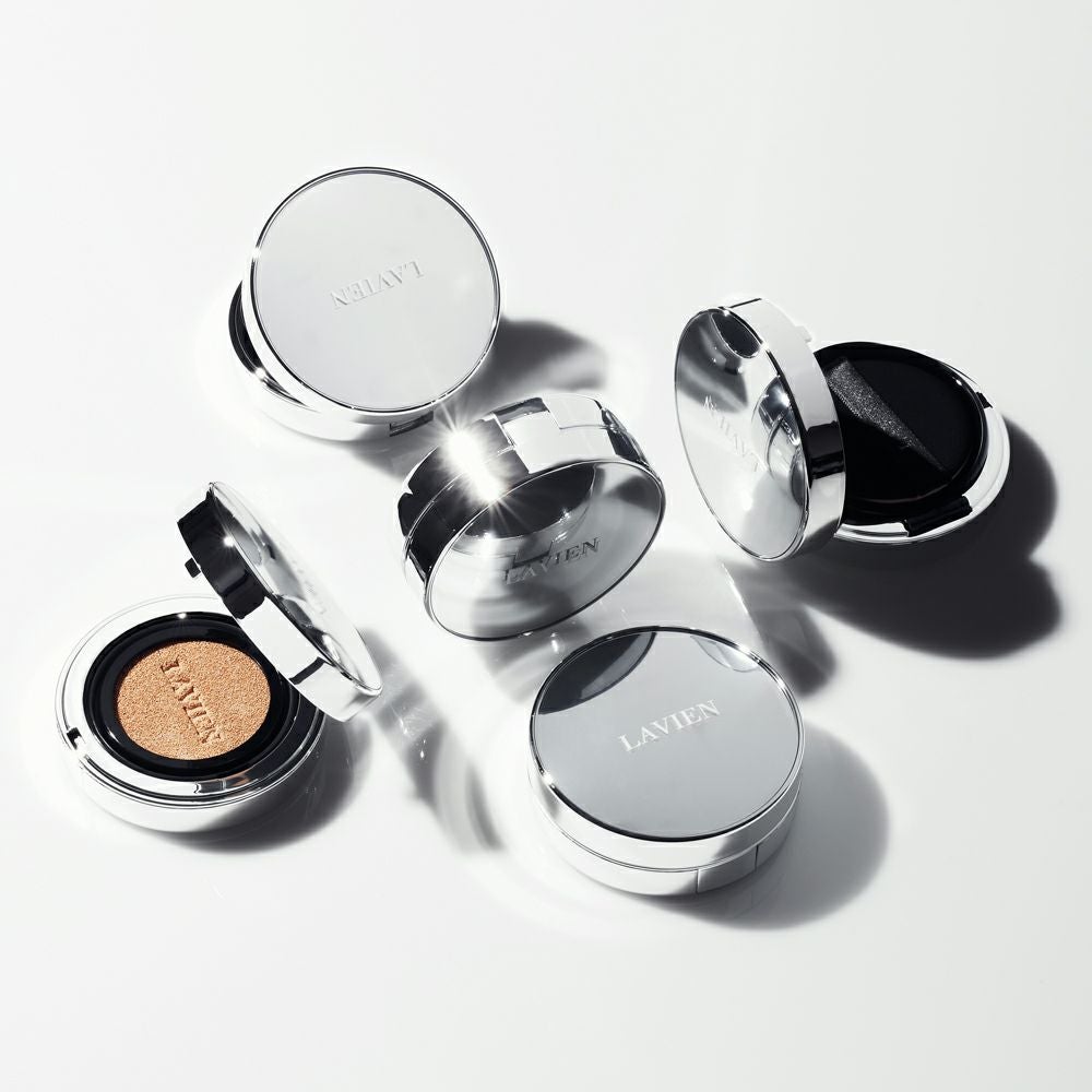 【新品】LAVIEN クッションファンデーション 21リフィル付 レフィル】ラディアンスエッセンスクッション 15g【詰め替え用