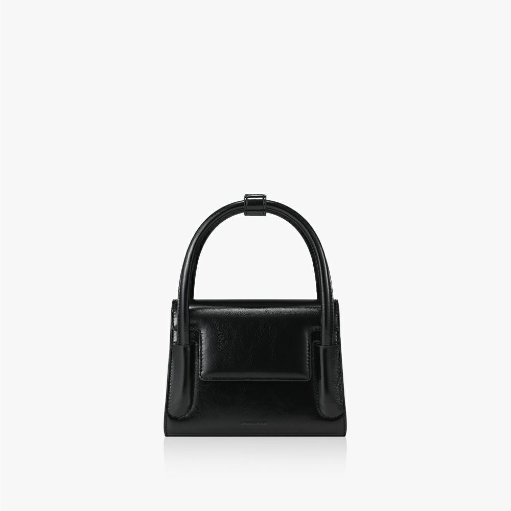 靴/バッグ Find Kapoor Marty Bag 18 MARTY BAG 18 CRINKLED[BLACK]【ハンドバッグ】☆ | Department R